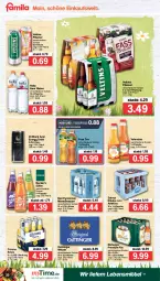 Gazetka promocyjna Famila - Prospekte - Gazetka - ważna od 02.04 do 02.04.2022 - strona 20 - produkty: Alwa, Bad, bitburger, burger, corona, corona extra, drink, eis, energy drink, flasche, fuze tea, hella, lack, lebensmittel, mineralwasser, monte, oettinger, pils, pilsener, premium pils, reis, säfte, Ti, valensina, veltins, veltins pilsener, wasser