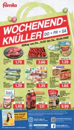 Gazetka promocyjna Famila - Prospekte - Gazetka - ważna od 02.04 do 02.04.2022 - strona 36 - produkty: arla, auer, Becher, beere, beeren, beutel, bourbon, bourbon whiskey, coca-cola, cola, culinaria, die ofenfrische, Dr. Oetker, drucker, duplo, eis, Engel, entrecôte, erdbeere, erdbeeren, flasche, Garten, Heu, jim beam, Käse, kentucky straight, kerze, Kinder, kinder riegel, küche, LG, likör, milka, milkana, mühlen schinken, Ofen, papier, pflanze, pflanzen, pizza, pril, Rauch, regal, reis, Ria, riegel, rind, rinder, Rindersteak, rügenwalder, rügenwalder mühle, rwe, Schal, Schale, schinken, Schmelzkäse, schmelzkäsezubereitung, steak, Ti, tuc, whiskey