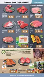 Gazetka promocyjna Famila - Prospekte - Gazetka - ważna od 02.04 do 02.04.2022 - strona 5 - produkty: auer, bio, braten, curry, decke, eis, fleisch, Geflügel, gewürz, gulasch, hackfleisch, Hähnchenfleisch, küche, Küchen, lachs, Lachsbraten, mac, minutensteaks, natur, pfanne, pute, putenschnitzel, rind, rinder, rinderhackfleisch, Rinderroulade, rinderrouladen, rouladen, rwe, Schal, Schale, schmorbraten, schnitzel, schwein, schweine, schweinefleisch, steak, steaks, tafelspitz, Ti, wein, weine