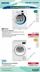 Gazetka promocyjna Metro - Wochen-Angebote Gastro - Gazetka - ważna od 04.10 do 04.10.2025 - strona 17 - produkty: akku, angebot, auer, auto, beutel, bodensauger, Dyson, eis, Elan, elle, ente, flasche, Intel, kraft, lenor, mac, Metro, metro gastro, möbel, Mode, persil, reis, sonderposten, staubbeutel, staubsauger, teller, Ti, Tiere, tisch, Trockner, vollwaschmittel, wärmepumpentrockner, waschmittel, weichspüler, wolle