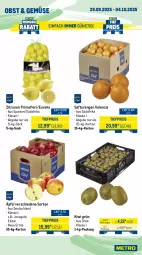 Gazetka promocyjna Metro - Wochen-Angebote Gastro - Gazetka - ważna od 04.10 do 04.10.2025 - strona 7 - produkty: angebot, beutel, eis, fisch, fische, früchte, garnelen, kiwi, marinade, meeresfrüchte, Metro, obst, orange, orangen, reis, ring, sac, saft, Saftorangen, Schal, Schale, schnitten, Ti, tiefpreis, Tintenfischringe, Waage, zitrone, zitronen