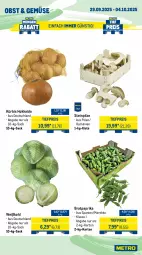 Gazetka promocyjna Metro - Wochen-Angebote Gastro - Gazetka - ważna od 04.10 do 04.10.2025 - strona 8 - produkty: beutel, bio, butter, eimer, eis, gouda, Kürbis, mac, milch, obst, paprika, pilze, quark, reis, rum, sac, speisequark, Steinpilze, Ti, tiefpreis, Weißkohl