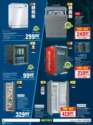 Gazetka promocyjna Metro - Technik Spezial - Gazetka - ważna od 27.05 do 27.05.2022 - strona 12 - produkty: Bau, beleuchtung, besteck, decke, dell, edelstahl, eis, Elektro, elle, erde, flasche, gefrierschrank, geschirr, geschirrspüler, Glastür, kühlschrank, lebensmittel, Mode, Rauch, reis, Schrank, teller, Ti, top-hit