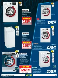 Gazetka promocyjna Metro - Technik Spezial - Gazetka - ważna od 27.05 do 27.05.2022 - strona 15 - produkty: alpro, auto, eis, elle, hemd, hemden, HP, jeans, K2, leine, Reinigung, reis, Spezi, teller, Ti, tisch, top-hit, Toplader, waschmaschine, wasser
