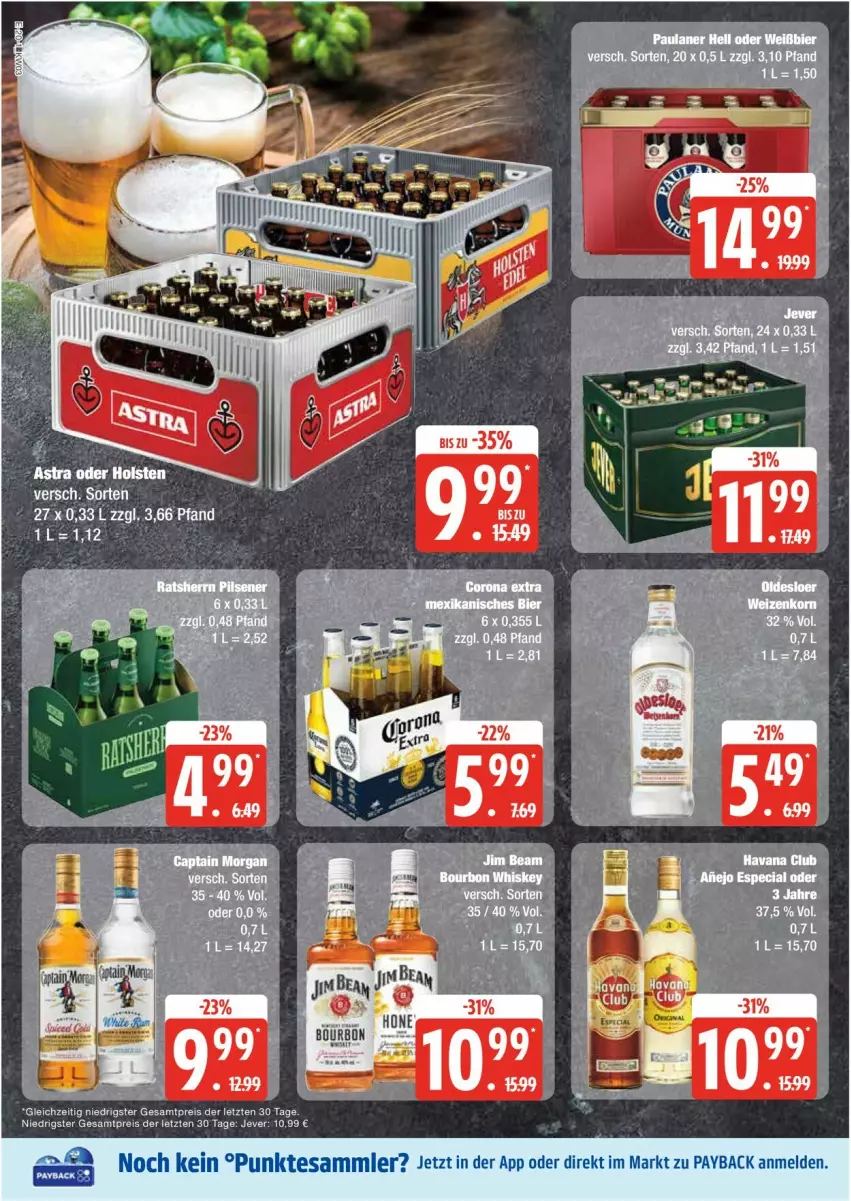 Aktueller Prospekt Edeka - Prospekte - von 13.01 bis 18.01.2025 - strona 20 - produkty: bier, eis, jever, Paula, paulaner, payback, reis, tesa, Ti, ZTE