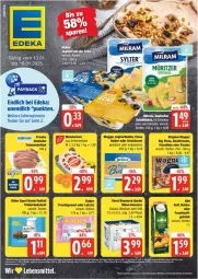 Gazetka promocyjna Edeka - Prospekte - Gazetka - ważna od 18.01 do 18.01.2025 - strona 1 - produkty: bismarck, butter, deutscher schnittkäse, eis, elle, frucht, fruchtsaft, fruchtsaftgetränk, getränk, joghur, joghurt, joghurt mit der ecke, Käse, lebensmittel, meggle, milram, Müller, Nektar, reis, ritter, ritter sport, saft, schnittkäse, schoko, schokolade, Sport, Streichzart, tafelschokolade, Ti, ZTE