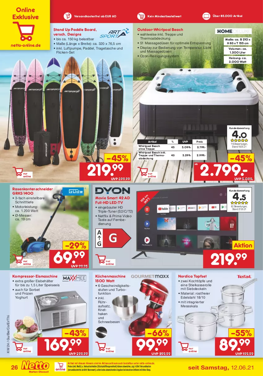 Aktueller Prospekt Netto Marken-Discount - Filial Angebote - von 14.06 bis 19.06.2021 - strona 26