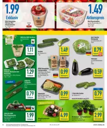 Gazetka promocyjna Diska - Prospekte - Gazetka - ważna od 04.06 do 04.06.2022 - strona 5 - produkty: aktionspreis, asti, aubergine, basilikum, Becher, bio, burger, cola, deka, edeka bio, Eichblattsalat, eis, eisbergsalat, fisch, gin, gurke, gurken, LG, mini-gurken, mini-rispentomaten, pflaume, pflaumen, reis, ring, rispentomaten, rosen, rucola, salat, Salatgurke, Schal, Schale, Spezi, suppe, suppen, Ti, tiefpreis, tomate, tomaten, topf, zucchini