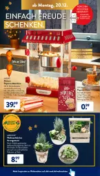Gazetka promocyjna AldiSud - ALDI Aktuell - Gazetka - ważna od 24.12 do 24.12.2021 - strona 16 - produkty: aldi, ambia, Behälter, beleuchtung, deo, edelstahl, eis, elle, , gardenline®, Löffel, mais, ndk, pfanne, popcorn, reis, rezept, snack, snacks, Sun Snacks, Ti, topf, weihnachten, ZTE