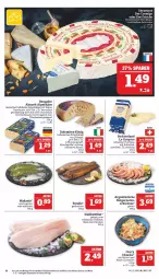 Gazetka promocyjna Marktkauf - Prospekt - Gazetka - ważna od 15.04 do 15.04.2023 - strona 16 - produkty: Bau, bergader, curry, eis, elle, filet, fisch, forelle, französischer weichkäse, frischfisch, frucht, garnelen, halbfester schnittkäse, hartkäse, Heilbuttfilet, Käse, kirsch, mac, Makrele, milch, natur, Rauch, reis, rel, schnittkäse, schweizer hartkäse, Ti, tisch, weichkäse, ZTE