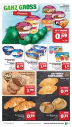 Gazetka promocyjna Marktkauf - Prospekt - Gazetka - ważna od 15.04 do 15.04.2023 - strona 19 - produkty: Becher, brot, brötchen, Croissant, dessert, ehrmann, Ehrmann Grand Dessert, eis, elinas, elinas joghurt, frucht, fruchtzwerge, joghur, joghurt, joghurt nach, kartoffel, Käse, mascarpone, olive, oliven, reis, rwe, schinken, Ti, weihenstephan, ZTE