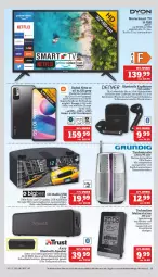 Gazetka promocyjna Marktkauf - Prospekt - Gazetka - ważna od 15.04 do 15.04.2023 - strona 31 - produkty: akku, batterie, Bau, deo, dyon, eis, elle, frontkamera, grundig, HDMI, K2, kamera, kopfhörer, lautsprecher, leine, Mp3, Radio, reis, Schal, Schale, schnellladefunktion, smart tv, Tasche, taschen, Ti, usb, wasser, Wetterstation, Yo