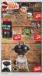 Gazetka promocyjna Marktkauf - Prospekt - Gazetka - ważna od 15.04 do 15.04.2023 - strona 9 - produkty: bürste, deka, eis, grill, grillfläche, grillrost, grillzange, Grillzubehör, Holz, holzkohle, LG, pizza, reis, tee, Ti, WICK