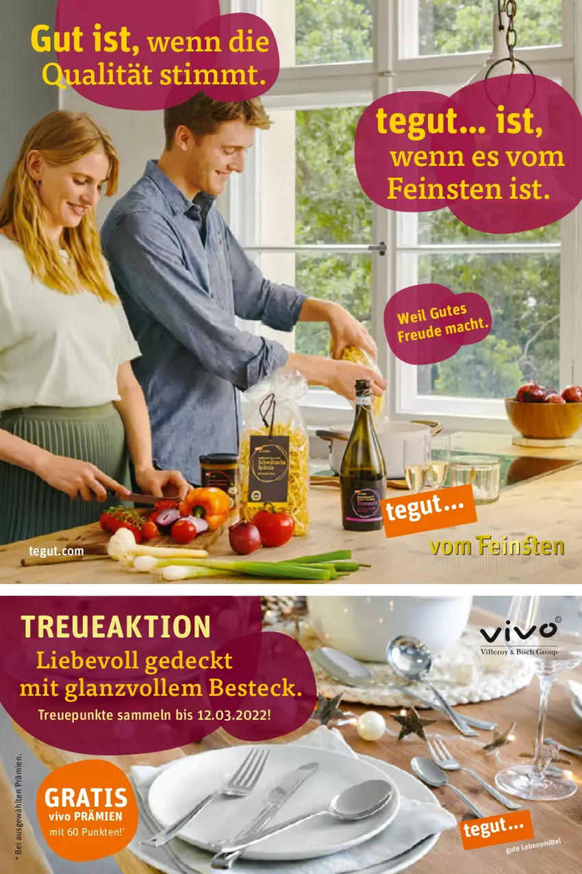 Aktueller Prospekt Tegut - Angebote der Woche - von 27.12 bis 31.12.2021 - strona 21 - produkty: besteck, Ti