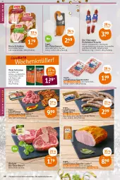 Gazetka promocyjna Tegut - Angebote der Woche - Gazetka - ważna od 31.12 do 31.12.2021 - strona 12 - produkty: angebot, angebote, auer, Bau, Bauer, bio, dekoration, eis, ente, farmerschinken, fleisch, fleischwurst, geschnetzeltes, grill, gyros, herta, ideal für grill, kasseler, lachs, landprimus, mac, Mett, mettwurst, natur, nuss, pfanne, reis, ring, schinken, schwein, schweine, schweinerücken, Speck, Ti, wein, weine, würfel, wurst, Zelt