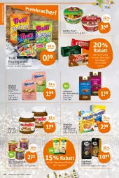 Gazetka promocyjna Tegut - Angebote der Woche - Gazetka - ważna od 31.12 do 31.12.2021 - strona 18 - produkty: after eight, aufstrich, Bau, beutel, bio, brot, brotaufstrich, choco crossies, crossies, espresso, frucht, fruchtgummi, gin, haribo, lebensmittel, Manner, milch, natur, natura, nestlé, nutella, oder espresso, riegel, schoko, schokolade, Segafredo, tee, Ti, trolli, trolli fruchtgummi, vollmilch