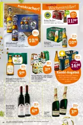 Gazetka promocyjna Tegut - Angebote der Woche - Gazetka - ważna od 31.12 do 31.12.2021 - strona 22 - produkty: alkohol, alkoholische getränke, angebot, bier, bio, bitburger, burger, eis, Faktu, flasche, getränk, getränke, hasseröder, henkel, henkell, henkell sekt, krombache, krombacher, krombacher pils, mönchshof, pils, pilsener, premium pils, radler, reis, rotwein, sekt, Ti, veltins, wein