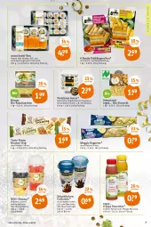 Gazetka promocyjna Tegut - Angebote der Woche - Gazetka - ważna od 31.12 do 31.12.2021 - strona 9 - produkty: ACC, ananas, baguette, banane, Becher, beere, bio, chia, eis, elle, erdbeere, fisch, flasche, fleisch, freddo, gnocchi, heidelbeere, küche, latte, latte macchiato, mac, macchiato, mango, maracuja, maultaschen, meggle, melone, mit gemüse, natur, naturland, obst, sauce, smoothie, soja, sojasauce, steinhaus, Sushi, tante fanny, Tasche, taschen, Ti, und gemüse, wasser, wassermelone, Yo