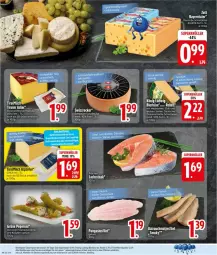 Gazetka promocyjna Edeka - Prospekte - Gazetka - ważna od 10.01 do 10.01.2026 - strona 18 - produkty: Abtei, bier, blume, blumen, chili, deka, filet, hartkäse, Heu, Käse, lachs, matjes, Matjesfilet, milch, Pangasius, Rauch, rebell, ring, schnittkäse, steak, tee, Ti