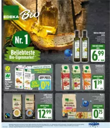 Gazetka promocyjna Edeka - Prospekte - Gazetka - ważna od 10.01 do 10.01.2026 - strona 22 - produkty: angebot, Bau, beutel, bio, eis, flasche, hartweizen, natives olivenöl, olive, oliven, olivenöl, olivenöl extra, reis, saft, Ti, veggie