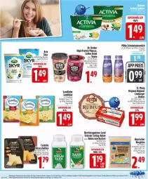 Gazetka promocyjna Edeka - Prospekte - Gazetka - ważna od 10.01 do 10.01.2026 - strona 6 - produkty: activia, activia joghurt, Bergkäse, burger, danone, danone activia, Dr. Oetker, drink, eis, flasche, gin, joghur, joghurt, Käse, käsescheiben, landkäse, landliebe, LG, Limburger, milch, milka, milka schokolade, mousse, ndk, reis, Rubius, schoko, schokolade, schokoladen, Skyr, St. Mang, Ti, ZTE