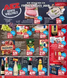 Gazetka promocyjna Aez - Prospekte - Gazetka - ważna od 31.12 do 31.12.2021 - strona 1 - produkty: AEZ, beutel, brut, bügel, bügelflasche, burger, Cava, champagne, champagner, chio chips, chips, cola, dallmayr, dallmayr prodomo, doppio passo, duplo, eis, elle, emmi, flammkuchen, flasche, fleisch, freixenet, frucht, fruchtfleisch, glasflasche, granini, grill, grillo, halbfester schnittkäse, jahrgangssekt, Käse, Kinder, kinder riegel, knacker, kuchen, lamm, limo, mumm, nivea, nuss, oder piccolinis, oder radler, Ofen, passo, piccolinis, pizza, primitivo, prodomo, pute, Putenfleisch, radler, regensburger, reis, rel, Ria, riegel, rosato, schnittkäse, schoko, schwein, schweizer schnittkäse, sekt, steinofen, steinofen pizza, tafeltrauben, teller, Ti, tisch, trauben, uhr, wagner, wein, wiener, würstchen, zucker