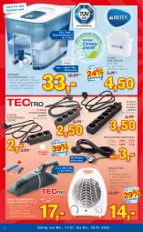 Gazetka promocyjna Kodi - Prospekte - Gazetka - ważna od 20.01 do 20.01.2022 - strona 6 - produkty: akku, brita, eis, Elan, Kinder, li-ion-akku, Maxtra, rwe, Schal, steckdose, Steckdosenleiste, thermostat, Ti, tisch, überhitzungsschutz, wandhalterung, wasser, wasserfilter