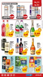 Gazetka promocyjna Penny - Prospekte - Gazetka - ważna od 09.07 do 09.07.2022 - strona 39 - produkty: amaro, Autan, drink, flasche, gin, granini, granini die limo, kräuter, kräuterlikör, likör, limo, pet-flasche, rama, ramazzott, ramazzotti, rasiergel, Rauch, rwe, steiner, Ti, warsteiner, wein, weinbrand, zott, zucker