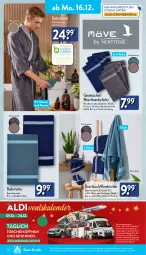 Gazetka promocyjna Aldi Nord - Von Montag - Gazetka - ważna od 21.12 do 21.12.2024 - strona 20 - produkty: aldi, Bad, Bademantel, badematte, Bau, baumwolle, bett, duschtuch, eis, erde, Gästetücher, gewinnspiel, handschuhe, handtücher, heimtextilien, Mantel, reine baumwolle, Ria, rwe, schuhe, Ti, tuc, tücher, waschhandschuh, wolle