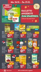 Gazetka promocyjna Aldi Nord - Von Montag - Gazetka - ważna od 21.12 do 21.12.2024 - strona 8 - produkty: aldi, ananas, angebot, angebote, aus der tiefkühlung, bohne, bohnen, champignon, champignons, eis, flasche, gemüsemais, hirtenkäse, hollandaise, Käse, kidney, knorr, LG, mais, olive, oliven, reis, saft, sauce, sauce hollandaise, Ti, würfel, zwiebel, zwiebeln