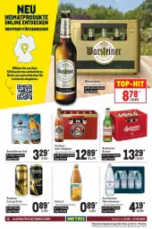 Gazetka promocyjna Metro - Food - Gazetka - ważna od 07.09 do 07.09.2022 - strona 16 - produkty: alkohol, alkoholfreie getränke, Alwa, angebot, angebote, Benediktiner, bier, budweiser, decke, drink, eis, energy drink, flasche, gerolsteine, gerolsteiner, getränk, getränke, Hefe, Hohes C, mineralwasser, Palette, Paula, paulaner, Rockstar, steiner, Ti, top-hit, warsteiner, wasser