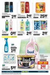 Gazetka promocyjna Metro - Food - Gazetka - ważna od 07.09 do 07.09.2022 - strona 17 - produkty: allzweckreiniger, bruno banani, Cap, deo, deo spray, eis, elvital, feinwaschmittel, flasche, geschirr, geschirrspülmittel, gillette, Glasreiniger, kosmetik, kraft, Meister, meister proper, Palette, papier, perwoll, Rasierklinge, rasierklingen, reiniger, shampoo, sprühflasche, spülmittel, spülung, Ti, toilettenpapier, top-hit, vita, waschmittel, wc frisch, WC Frisch Kraft Aktiv, weck