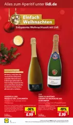 Gazetka promocyjna Lidl - Beste Weine für jeden Anlass - Gazetka - ważna od 30.11 do 30.11.2022 - strona 6 - produkty: aperitif, berliner, Bourgogne, brut, ecco, elle, fisch, flasche, frucht, gutschein, LG, ndk, perla, prosecco, reifen, salat, salate, Ti, weihnachten, wein