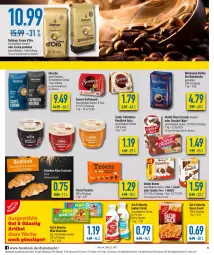 Gazetka promocyjna Diska - Prospekte - Gazetka - ważna od 05.11 do 05.11.2022 - strona 6 - produkty: bacon, bohne, bohnen, caffe, caffe espresso, chips, choclait chips, choco crossies, Croissant, crossies, dallmayr, drink, eduscho, eis, espresso, flasche, gin, hörnchen, intenso, joghur, joghurt, kaffee, kaffeepads, Käse, konfitüre, konfitüre extra, mövenpick, mövenpick kaffee, prodomo, reis, schinken, senseo, snack, Ti, ZTE