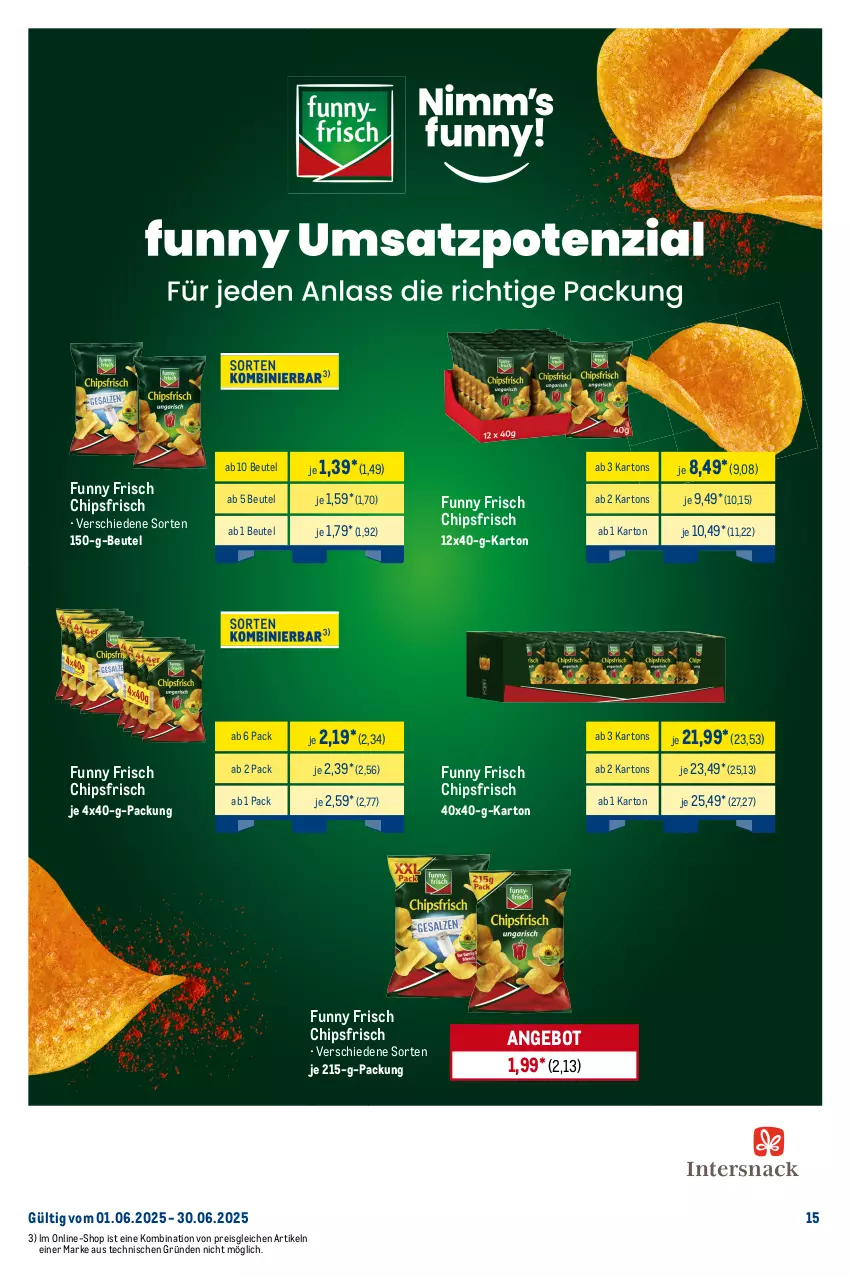 Aktueller Prospekt Metro - Monats-Mix - von 01.06 bis 30.06.2025 - strona 16 - produkty: angebot, beutel, chips, chipsfrisch, cracker, crunchips, eis, erdnuss, erdnüsse, Funny Frisch, lays, lorenz, lorenz crunchips, Metro, nuss, pringles, reis, ring, Ti, tuc, ültje, ültje erdnüsse