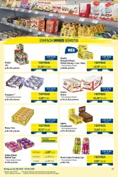 Gazetka promocyjna Metro - Monats-Mix - Gazetka - ważna od 30.06 do 30.06.2025 - strona 18 - produkty: angebot, Becher, beutel, decke, eis, elle, ferrero, Kinder, kinder bueno, kitkat, knoppers, lion, Metro, nesquik, nestlé, reis, riegel, Ti, tiefpreis, wasser, wassereis