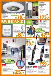 Gazetka promocyjna  - Prospekt für Globus Baumarkt  Achern - Gazetka - ważna od 16.04 do 16.04.2022 - strona 18 - produkty: ACC, Brei, cin, dampfreiniger, decke, deckenleuchte, Kabeltrommel, kamera, led-deckenleuchte, leine, Leuchte, mac, magnum, Nachtlicht, reiniger, Reinigung, Schal, smartphone, Sport, steckdose, teppich, Ti, Tiere, timer, trommel, überhitzungsschutz, ventilator, wasser