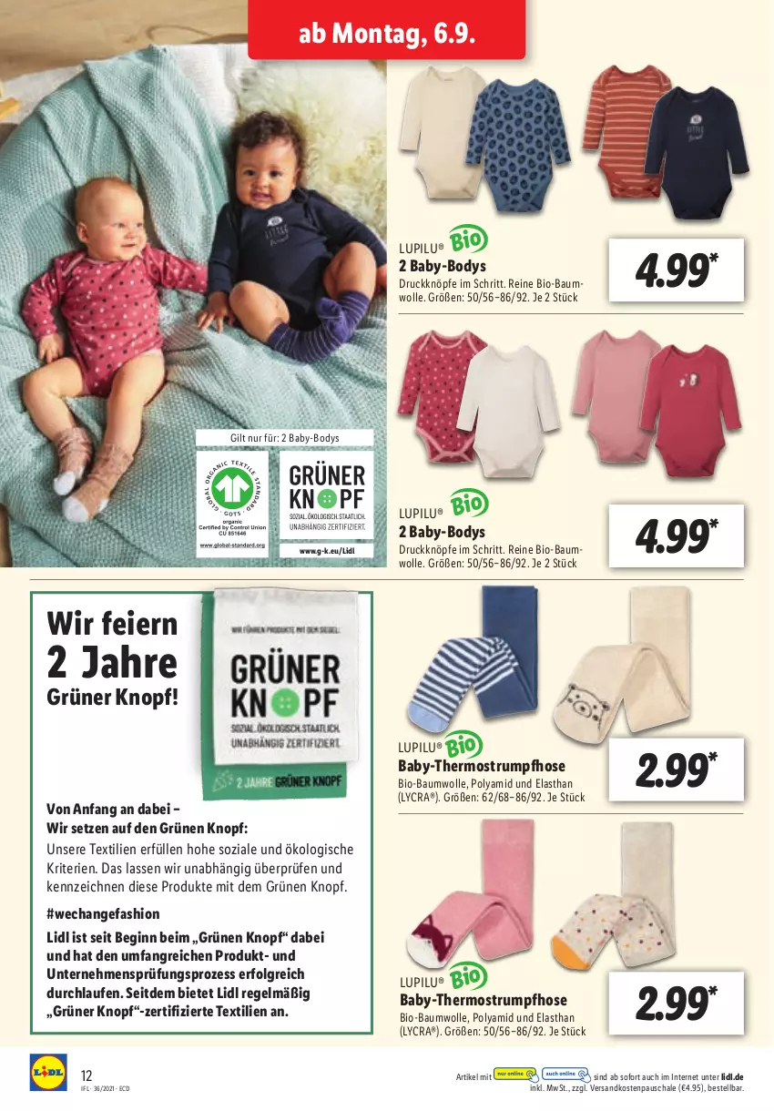 Aktueller Prospekt Lidl - Aktionsprospekt - von 06.09 bis 11.09.2021 - strona 12