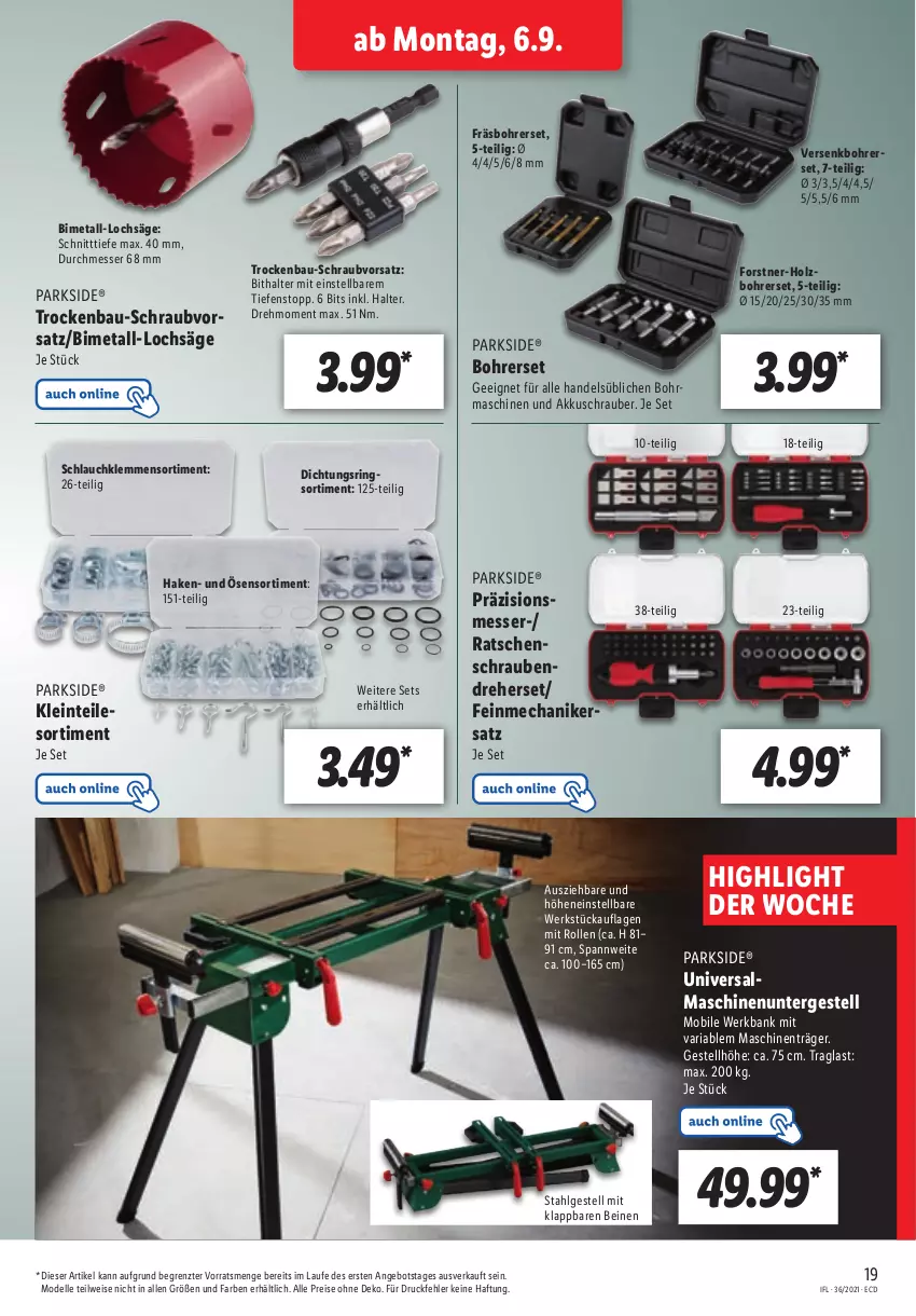 Aktueller Prospekt Lidl - Aktionsprospekt - von 06.09 bis 11.09.2021 - strona 19