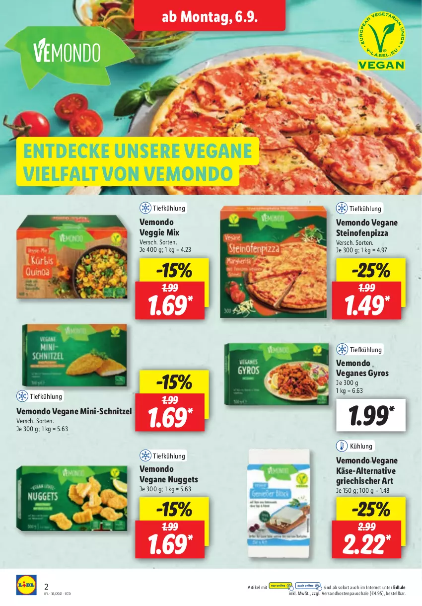 Aktueller Prospekt Lidl - Aktionsprospekt - von 06.09 bis 11.09.2021 - strona 2