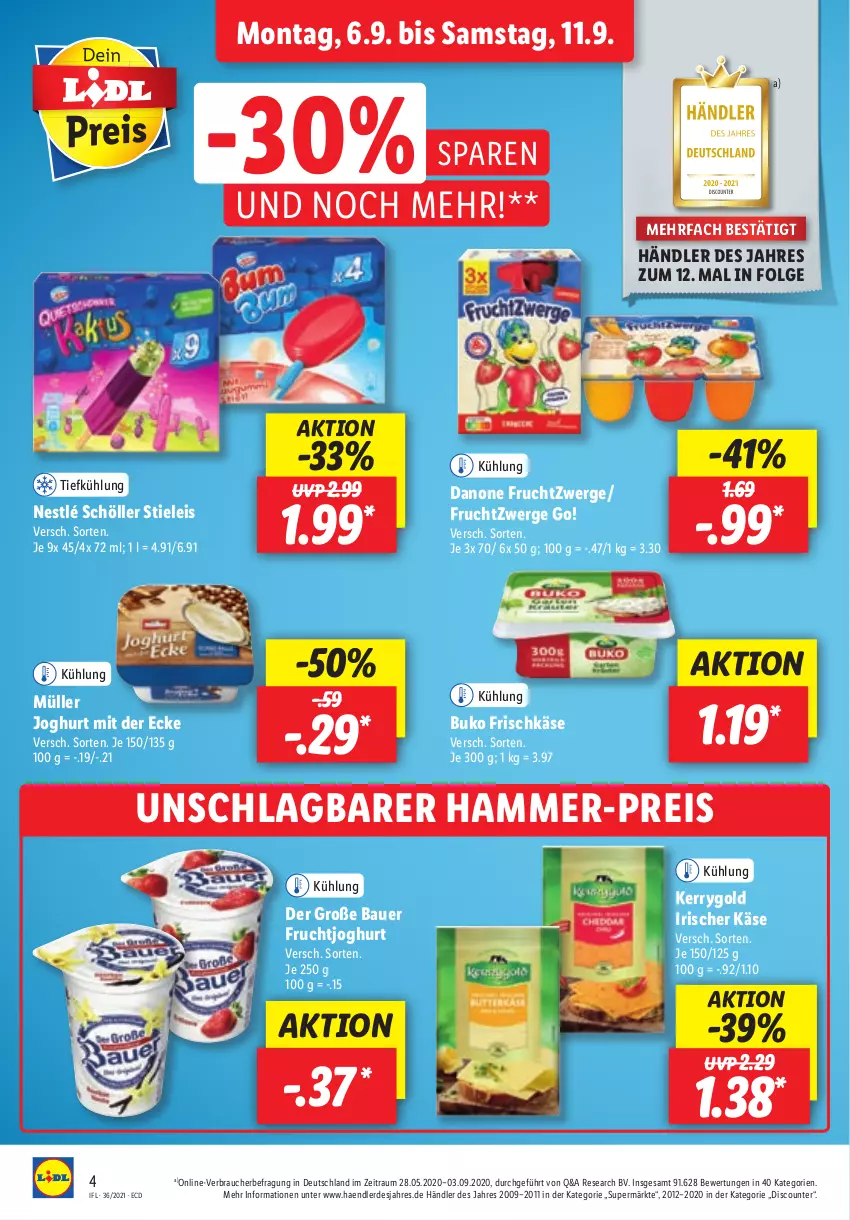 Aktueller Prospekt Lidl - Aktionsprospekt - von 06.09 bis 11.09.2021 - strona 4