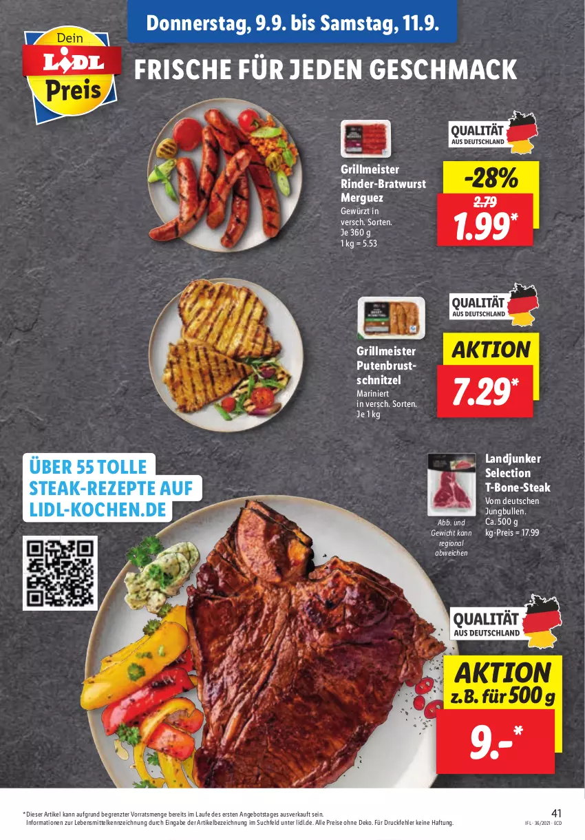 Aktueller Prospekt Lidl - Aktionsprospekt - von 06.09 bis 11.09.2021 - strona 41