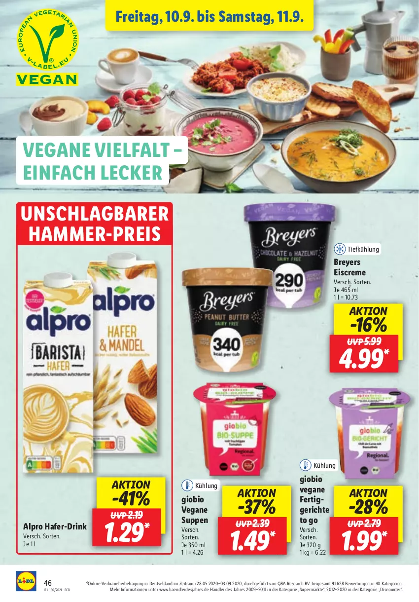 Aktueller Prospekt Lidl - Aktionsprospekt - von 06.09 bis 11.09.2021 - strona 46