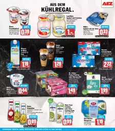 Gazetka promocyjna Aez - Prospekte - Gazetka - ważna od 11.01 do 11.01.2025 - strona 13 - produkty: actimel, actimel drink, alpro, auer, aus dem kühlregal, Bau, Bauer, Becher, bio, caffè latte, creme, danone, danone actimel drink, deli reform, Dr. Oetker, drink, eis, emmi, flasche, frucht, früchte, früchten, fruchtjoghurt, joghur, joghurt, joghurt mit der ecke, kühlregal, landliebe, landliebe joghurt, latte, margarine, marmorette, milch, Müller, natur, Paula, paula pudding, pudding, rama, rama cremefine, regal, reis, soya, Ti, Tofu, ZTE