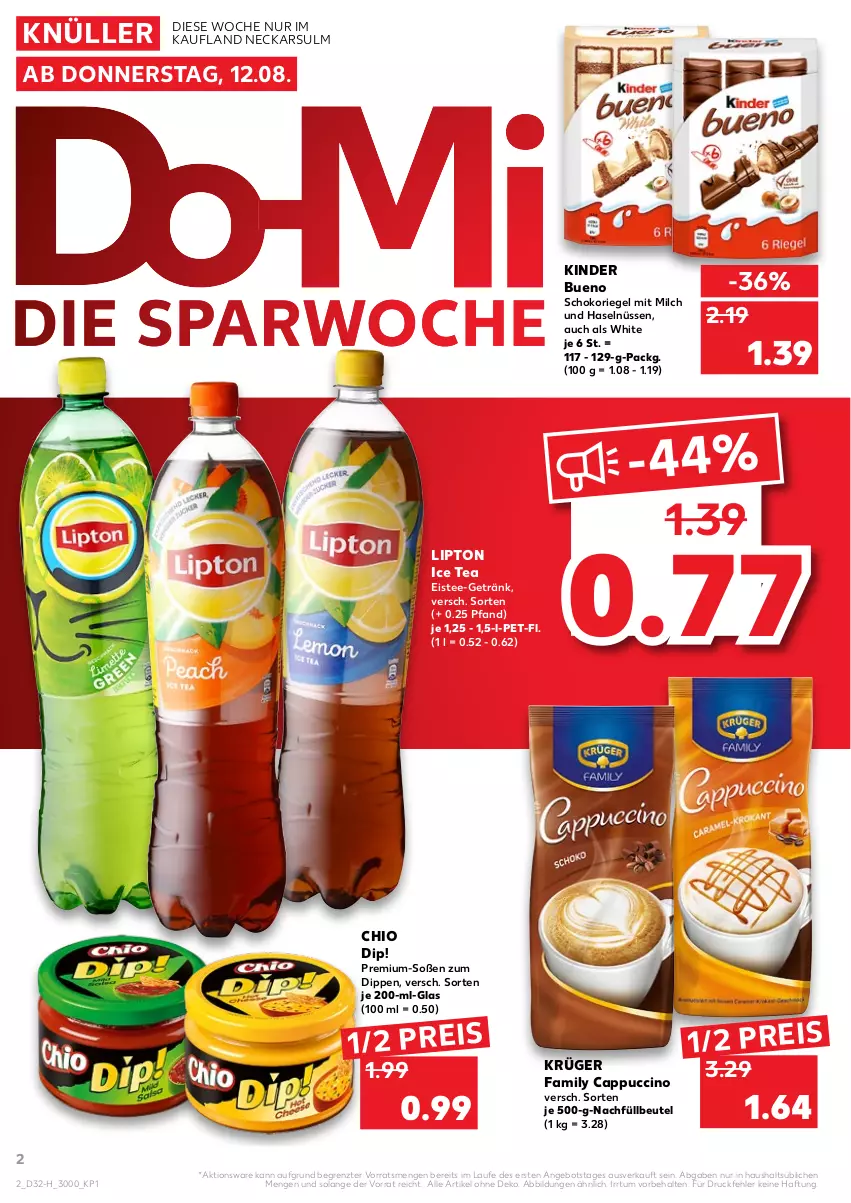 Aktueller Prospekt Kaufland - Spezielle Angebote - von 12.08 bis 18.08.2021 - strona 2