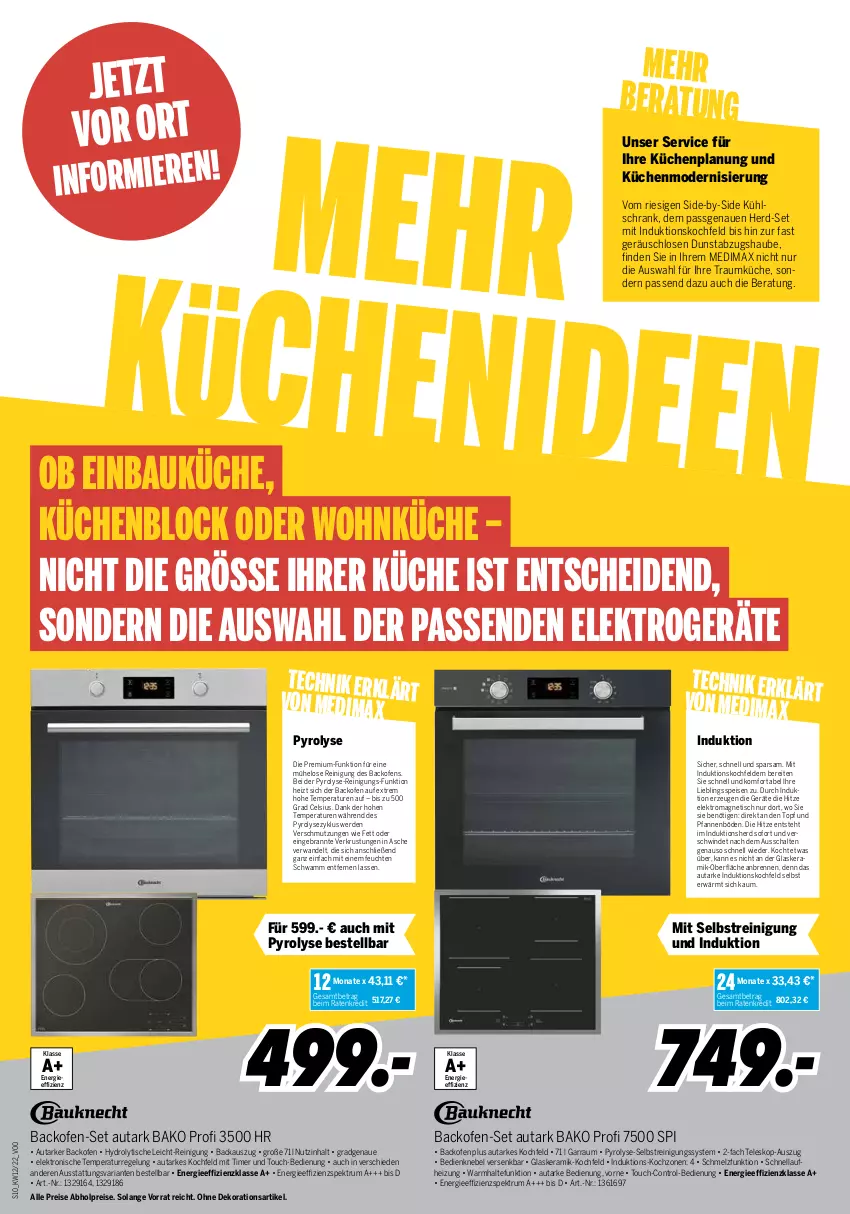 Aktueller Prospekt Medimax - MEDIMAX Prospekt KW12 2022 - von 18.03 bis 24.03.2022 - strona 10 - produkty: abholpreise, abzugshaube, auto, backofen, Bau, beleuchtung, dekoration, dunstabzug, dunstabzugshaube, Einbauküche, eis, Elektro, elektrogeräte, erde, garraum, Germ, glaskeramik, glaskeramik-kochfeld, grill, induktionskochfeld, Kamin, keramik-kochfeld, kochfeld, küche, Küchen, küchenblock, kühlschrank, led-licht, LG, mastercard, Mode, Ofen, pfanne, pfannen, pizza, Reinigung, reis, Ria, rum, Schal, Schrank, schwamm, Spektrum, Teleskop, Ti, timer, tisch, topf, uhr, und pfanne