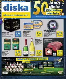 Gazetka promocyjna Diska - Gazetka - ważna od 18.05 do 18.05.2024 - strona 1 - produkty: aktionspreis, alkohol, angebot, angebote, Becher, beere, beeren, Berger, braten, butter, deka, ecco, eis, flasche, frucht, fruchtsecco, heidelbeere, heidelbeeren, jacobs, jacobs krönung, kaffee, meggle, nuss, radeberger, reis, rotkäppchen, salz, schwein, schweine, sekt, Streichzart, Ti, Tiere, wein, weine, ZTE