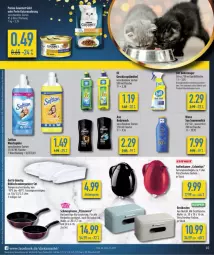 Gazetka promocyjna Diska - Gazetka - ważna od 18.05 do 18.05.2024 - strona 10 - produkty: aktionspreis, axe, Bad, bio, biozidprodukte, body, brot, Brotkasten, eis, fenster, flasche, geschirr, geschirrspülmittel, gourmet gold, herdarten, isolierkanne, katzennahrung, kühlschrank, milch, pfanne, purina, Rauch, reiniger, reis, rwe, schmorpfanne, Schrank, Softlan, sonnenmilch, sprühflasche, spülmittel, Ti, wasser, weichspüler