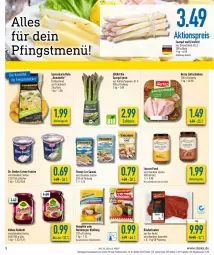 Gazetka promocyjna Diska - Prospekte - Gazetka - ważna od 04.06 do 04.06.2022 - strona 3 - produkty: aktionspreis, Becher, Berger, bio, braten, creme, deka, Dr. Oetker, edeka bio, eis, elle, Geflügel, henglein, herta, kartoffel, kartoffeln, Knödel, kochschinken, Kühne, nürnberger, reis, rind, rinder, rinderbraten, rotkohl, saft, saftschinken, sauce, schinken, spargel, spargel grün, speisekartoffeln, thomy, thomy les sauces, Ti, ZTE