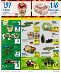 Gazetka promocyjna Diska - Prospekte - Gazetka - ważna od 04.06 do 04.06.2022 - strona 5 - produkty: aktionspreis, asti, aubergine, basilikum, Becher, bio, burger, cola, deka, edeka bio, Eichblattsalat, eis, eisbergsalat, fisch, gin, gurke, gurken, LG, mini-gurken, mini-rispentomaten, Pfingstrosen, pflaume, pflaumen, reis, rispentomaten, rosen, Rosenstrauß, rucola, salat, Salatgurke, Schal, Schale, Spezi, suppe, suppen, Ti, tiefpreis, tomate, tomaten, topf, zucchini